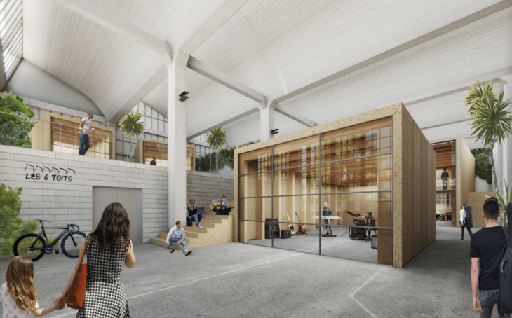 photo des 6 toits illustrant les projets innovants menés à genève par le conservatoire populaire